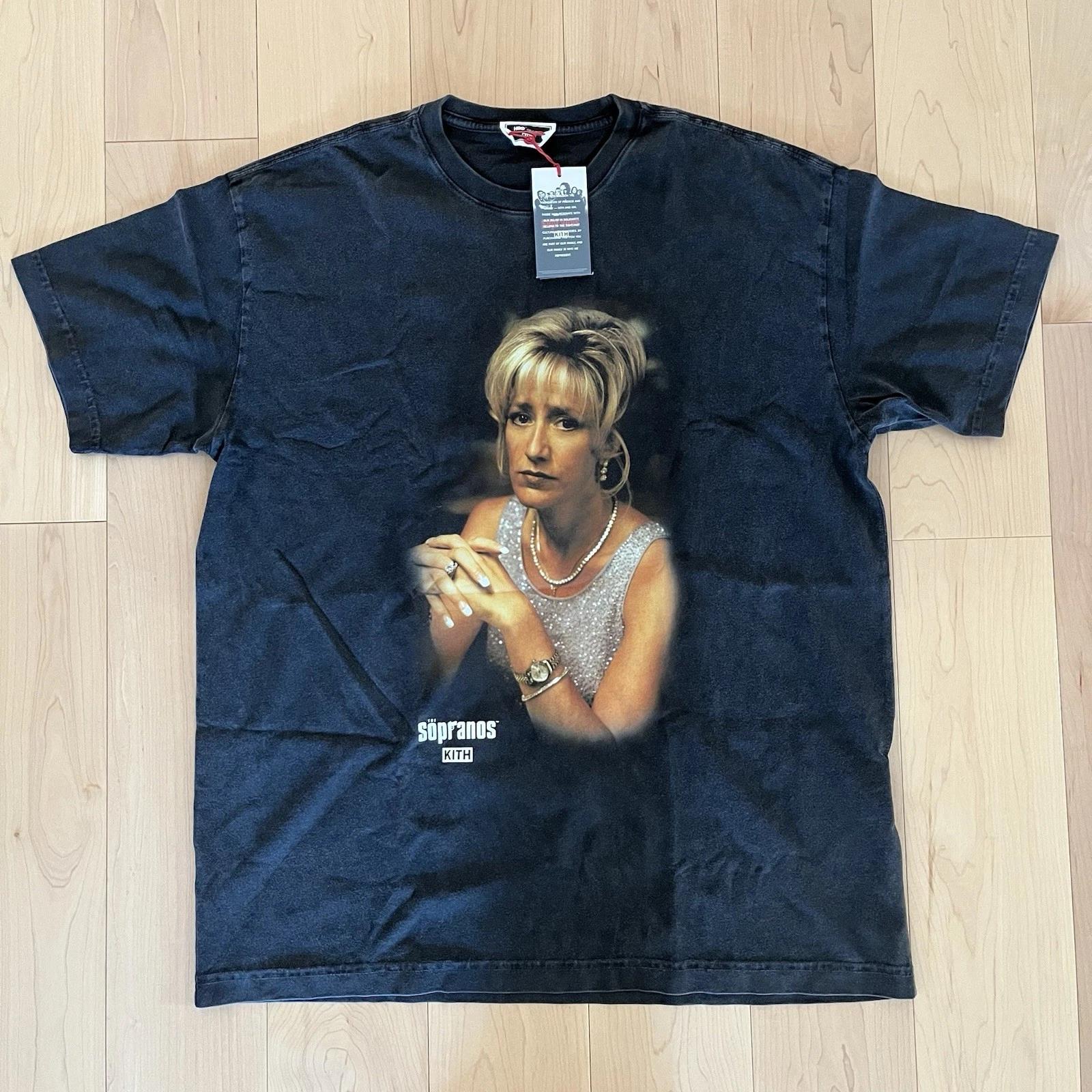 

NEW Kith Sopranos Carmela Vignette Black Tee Shirt (Size M Medium) (IN HAND 4XL