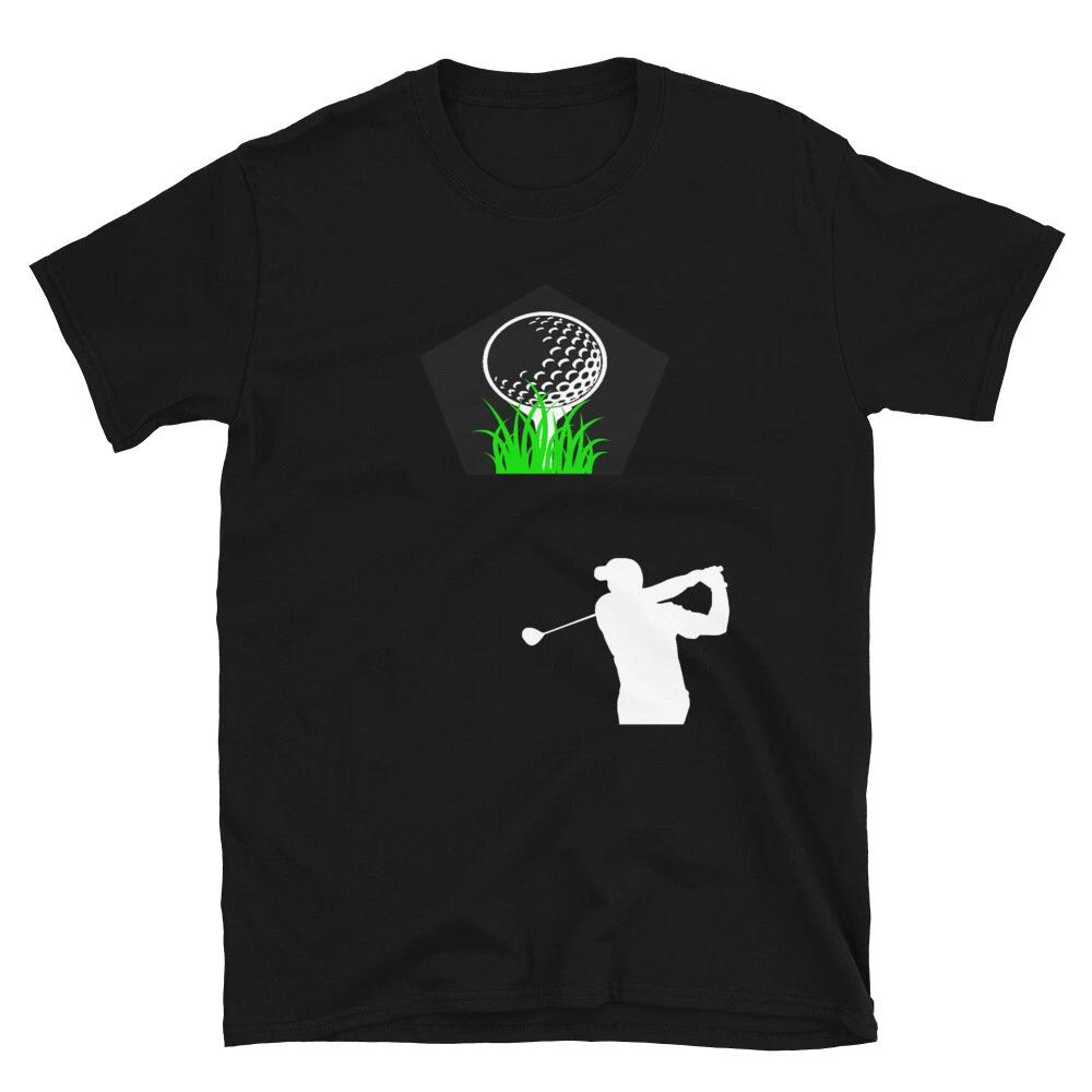 Golfball Golfer Golfing Golf T-Shirt L