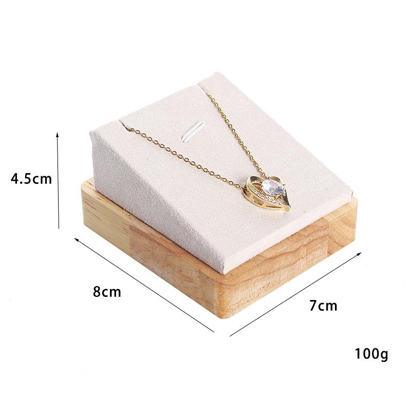Velvet Jewelry Necklace Rings Pendants Model Bust Show Exhibitor Display Mannequin Stand Organizer Earrings For Woman