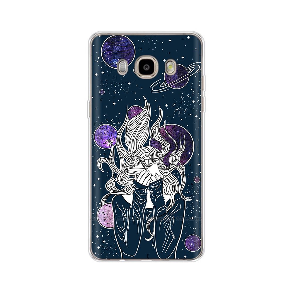 For Samsung Galaxy J5 2016 Case J510 J510F/ds J510FN Cover Fashion Daisy Soft Protective Covers For Samsung J5 2016 Fundas Coque