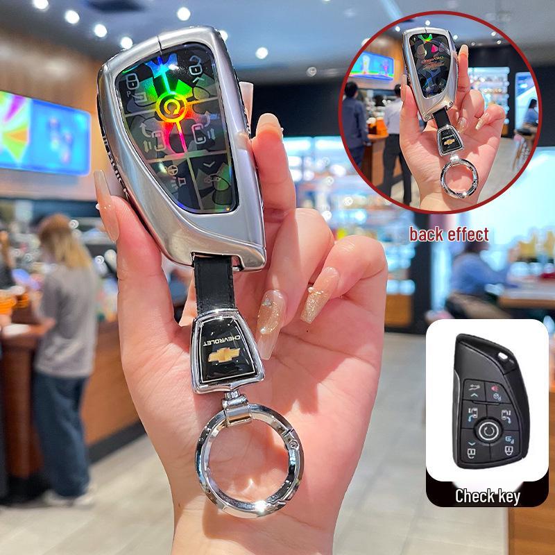Chevrolet Equinox 2025 Premium Key Case with Metal Buckle - Full Coverage Accessories
