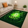 3D Horror Movie G-Ghostbusters Cartoon Living Room Non-Slip Area Rug Carpet for Bedroom Playroom Sofa,Easy Clean Home Doormat