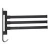 Aluminum Swivel Towel Rack Thicken Design Swing Arm Towel Rack  Bathroom Kitchen Laundry Room