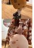 Capybara and Panda Hugging Plush Pillow Doll - Cute Cartoon Cushion Toy