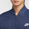 Nike Sports Lifestyle Series Logo Letter Versatile Stand Collar Zipper Long Sleeve Jacket Men Jacket Blue DM6822-410