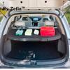For BYD Atto 2 YUAN PRO 2024 Accessories Interior Car Rear Trunk Storage Panel Scalable Curtain Organize Storage Black Panel