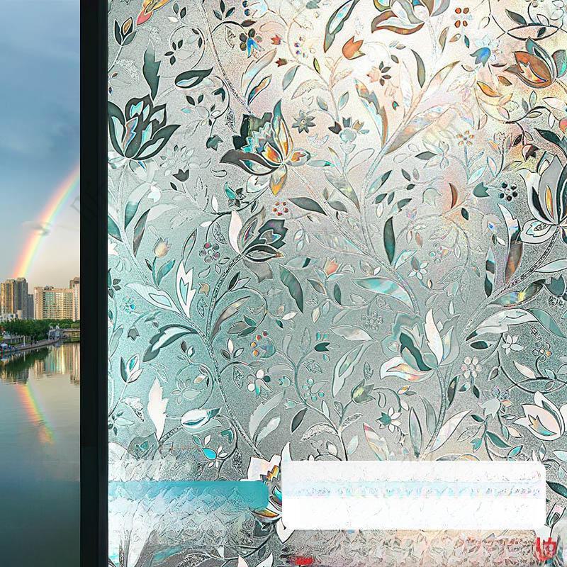 Light-transmitting Frosted Glass Stickers – Privacy Sunshade for Living Room & Bedroom Windows