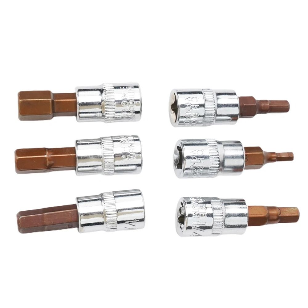 1Pcs Spanner Driver Bit Hex Socket Screwdriver Bit Manual Tool Parts Hexagon Ratchet Wrench Bit