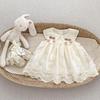 Robe de Princesse Brodée Florale pour Bébé Fille