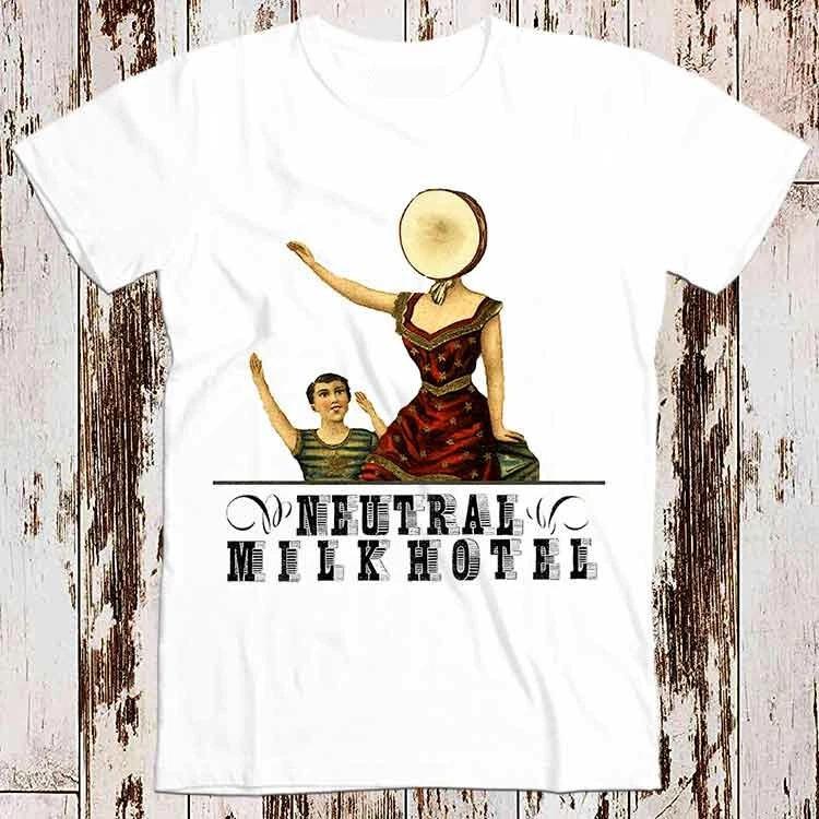 Neutral Milk Hotel Indie Retro Rock Tee Top Vintage Unisex T Shirt 8261 2XL