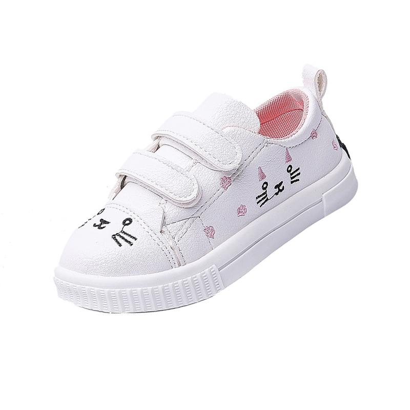 Buy Baby Girls Breathable Cartoon Print Anti-Slip Shoes Sneakers