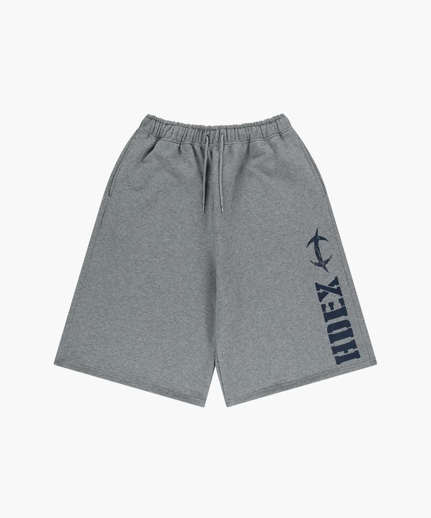 HDEX Brake Main Logo Bermuda Shorts (Melange Gray)
