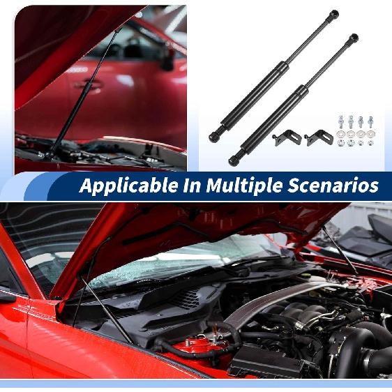 Front Hood Lift Support Struts Gas Springs Shock Replace for Mercedes-Benz Sprinter 907 910 VS30 2018-2023