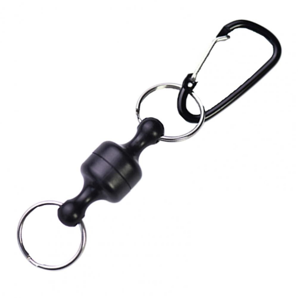Multifunktionale Angeln Hängen Schnalle Magnetische Schlüsselanhänger Karabiner Retractor Angeln Clip Haken