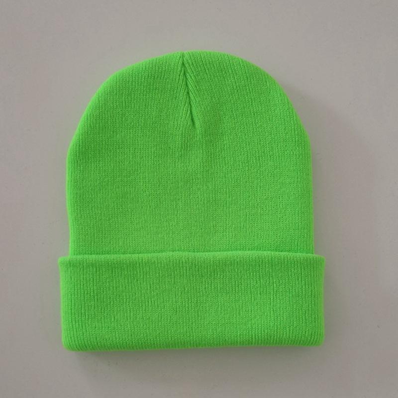 Light Board Knit Cap Winter Wool Cap Men And Women Cap Warm Cap Windproof Cap