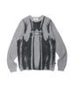 CRITIC Vintage Wormhole Long Sleeve Knit Gray