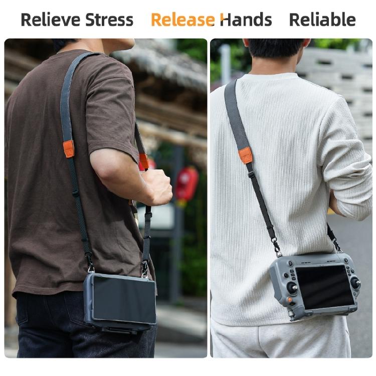 Compactly Foldable Remote Controller Strap Durability Steel Carabiner For RC2/1,RCPlus2/1 Outdoor Exploration Activity