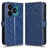 For ZTE Nubia V60 Design Wallet Case Dot Pattern Imprint PU Leather Phone Cover