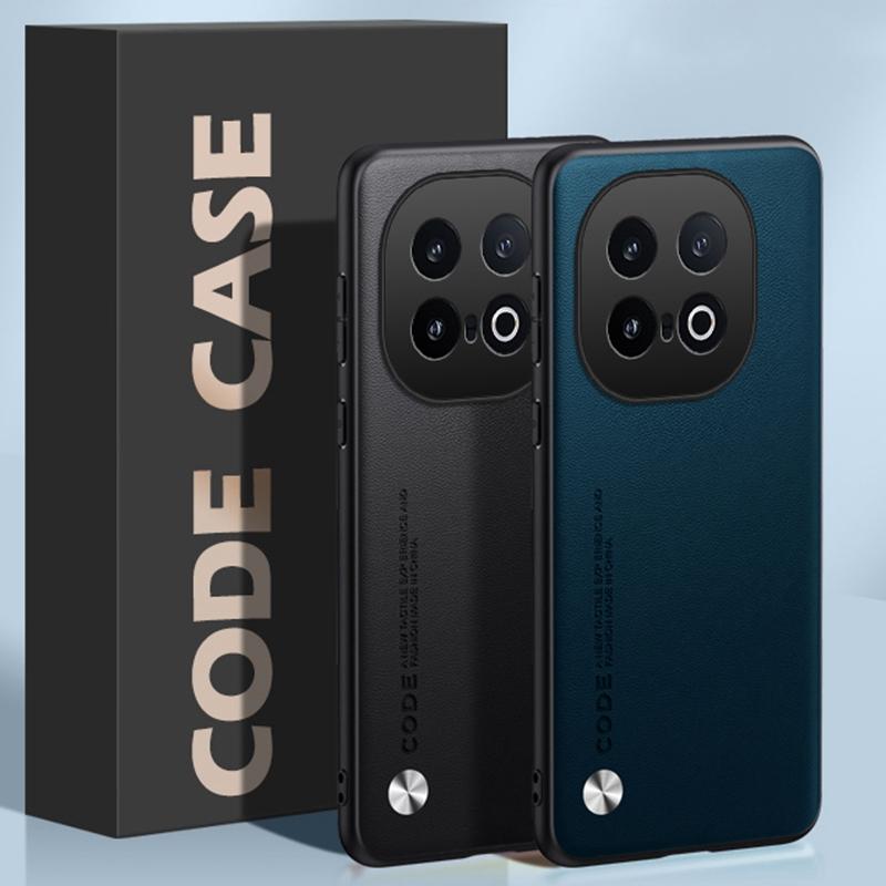 Luxury PU Leather Case For Vivo iQOO 13 Back Cover Matte Silicone Shockproof Full Protection Phone Case For iQOO13 5G Coque