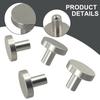4/10pcs Cabinet Knobs Dresser Knobs Single Hole Round Handle Kitchen Cupboard Door Furniture Hardware