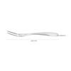 5Pcs Solid Snack Fork Rustless Steel Fruit Fork Handheld Seafood Fork  Kitchen Use