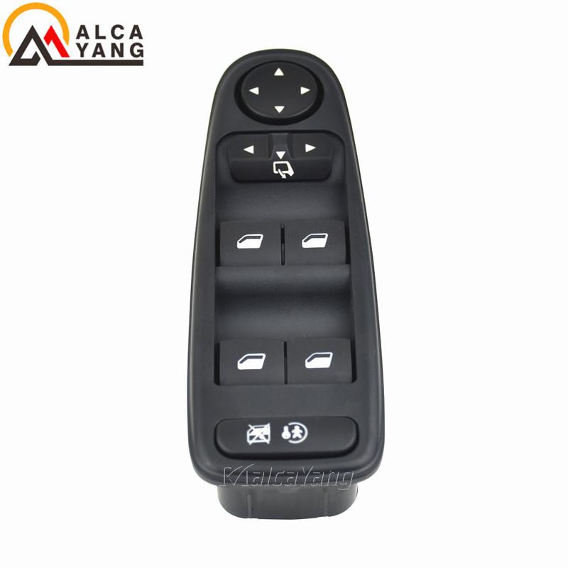 Power Window Main Switch 6554YH 6554.YH For Citroen C4 4 Picasso 2008-2013 For Peugeot Regulator Electric Folding Car Styling