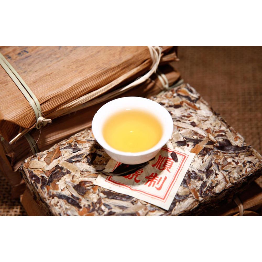 Yunnan Pu erh Tea Brick 250g Qianjiazhai Raw Puer Organic Slimming Tea
