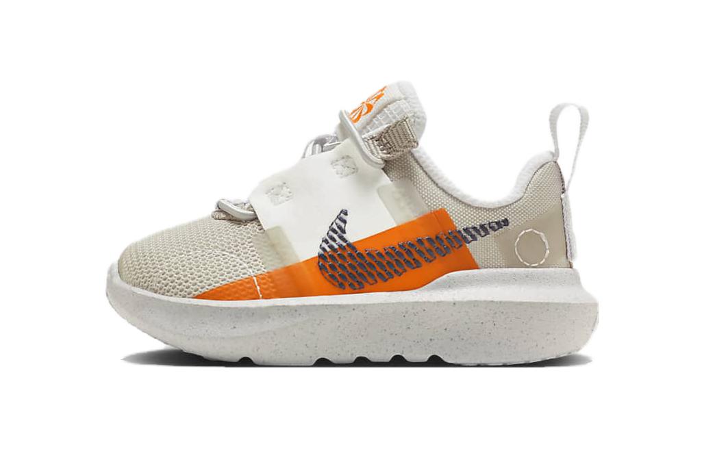 

Nike Crater Impact TD Slip Resistant Anti Kick Low top Baby & Toddler Shoes White Orange Infant And Toddler DB3553-202 27