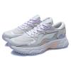 New LiNing Anti Slip Wear Resistant Low Top Running Shoes Women's Gray Purple ARLR004-2