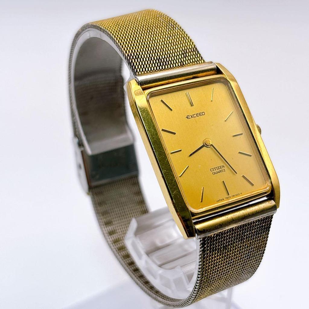 Used Working item Citizen CITIZEN EXCEED watch quartz