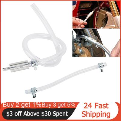 Furtun de aerisire ambreiaj frână Tub cu valvă unidirecțională Kit accesorii unealtă de aerisire frână ambreiaj hidraulic motocicletă mașină
