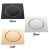 Creative Stainless Steel Press-Type Floor Drain Pop Up Bounce Pedal Type Sewer Floor Strainer Anti-odor Square Drain Filter