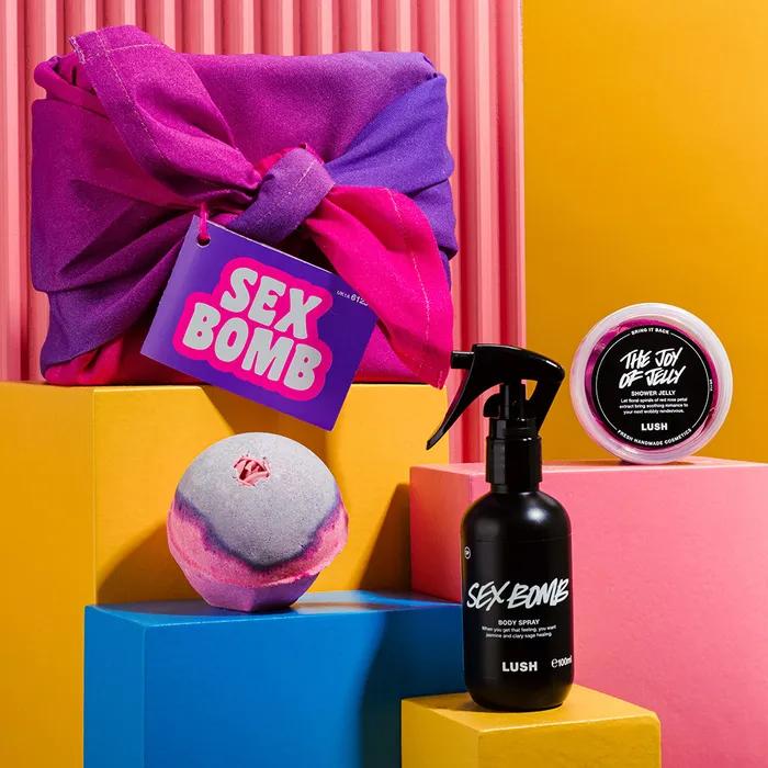 Sex Night - Body Care 3-piece Set (Bath & Body Spray & Body Wash)