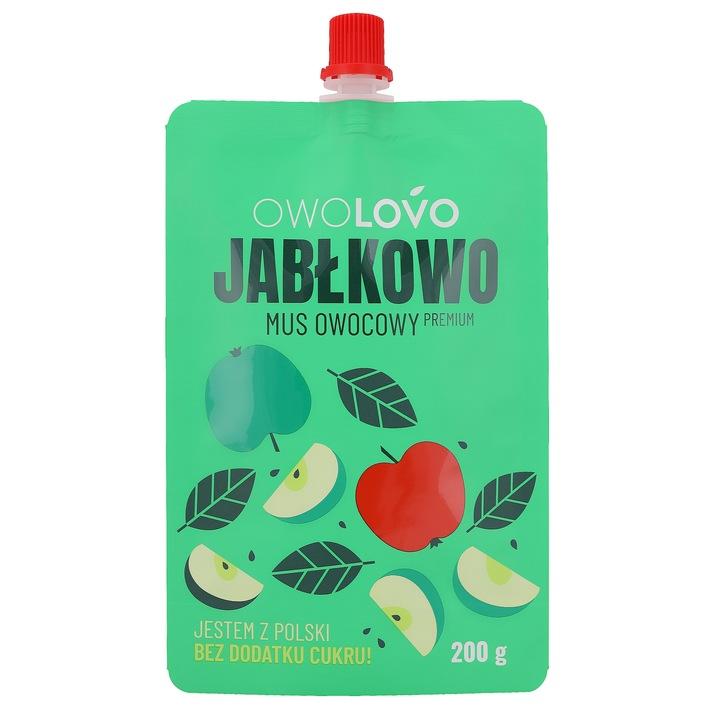 Mus Owolovo Jabłkowo Mus Owocowy Premium Jabłkowy 200 G X16