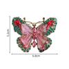 Vintage Luxury Crystal Butterfly Brooches For Women Girls Colorful Rhinestone Brooch Clothing Pins Fashion Party Jewelry Gifts