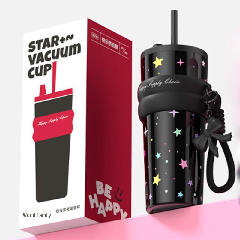 Aurora Starry Night Insulated Straw Tumbler