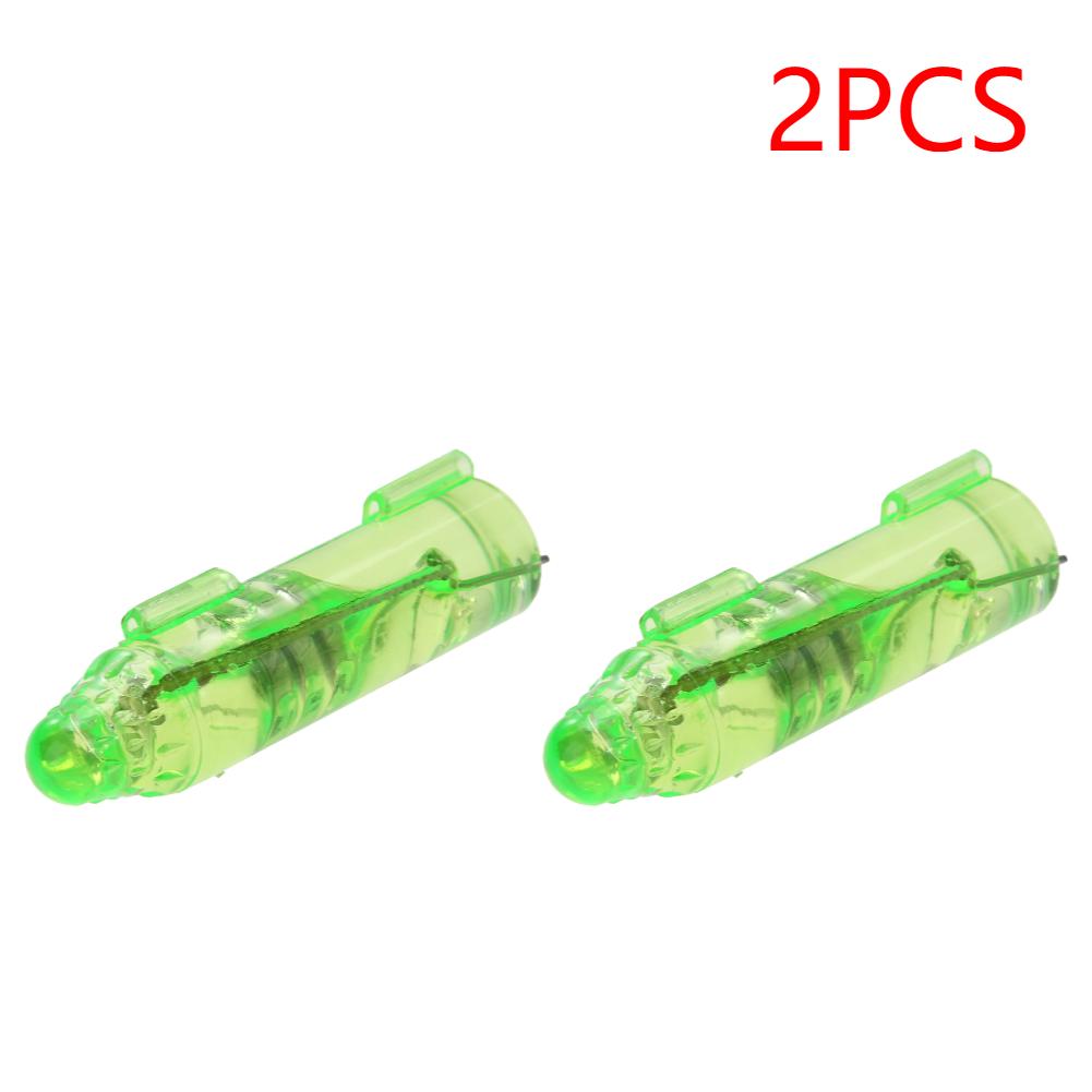 1-5 STÜCKE LED Anlockendes Fischlicht Längliche Form Angelköderlicht Unterwasserangeln Tintenfischangeln Köder Leuchtende Köder Werkzeuge