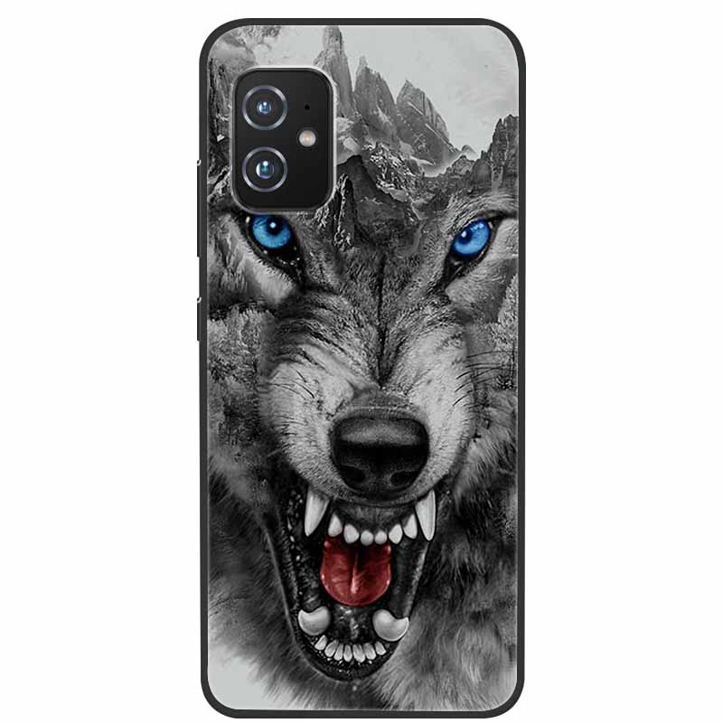 For Asus Zenfone 8 ZS590KS Cases 5.9 " Marble Soft TPU Silicone Phone Covers For Asus Zenfone8 ZS590KS Back Cases Fundas Coques