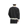 Adidas Originals Trefoil Sports Lifestyle Series Brand Logo Stand Collar Weave Baseball Jacket Men Jacket Black HY7223