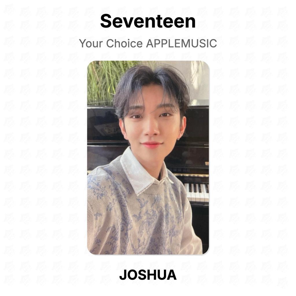 Seventeen Your Choice APPLEMUSIC Official Photocard