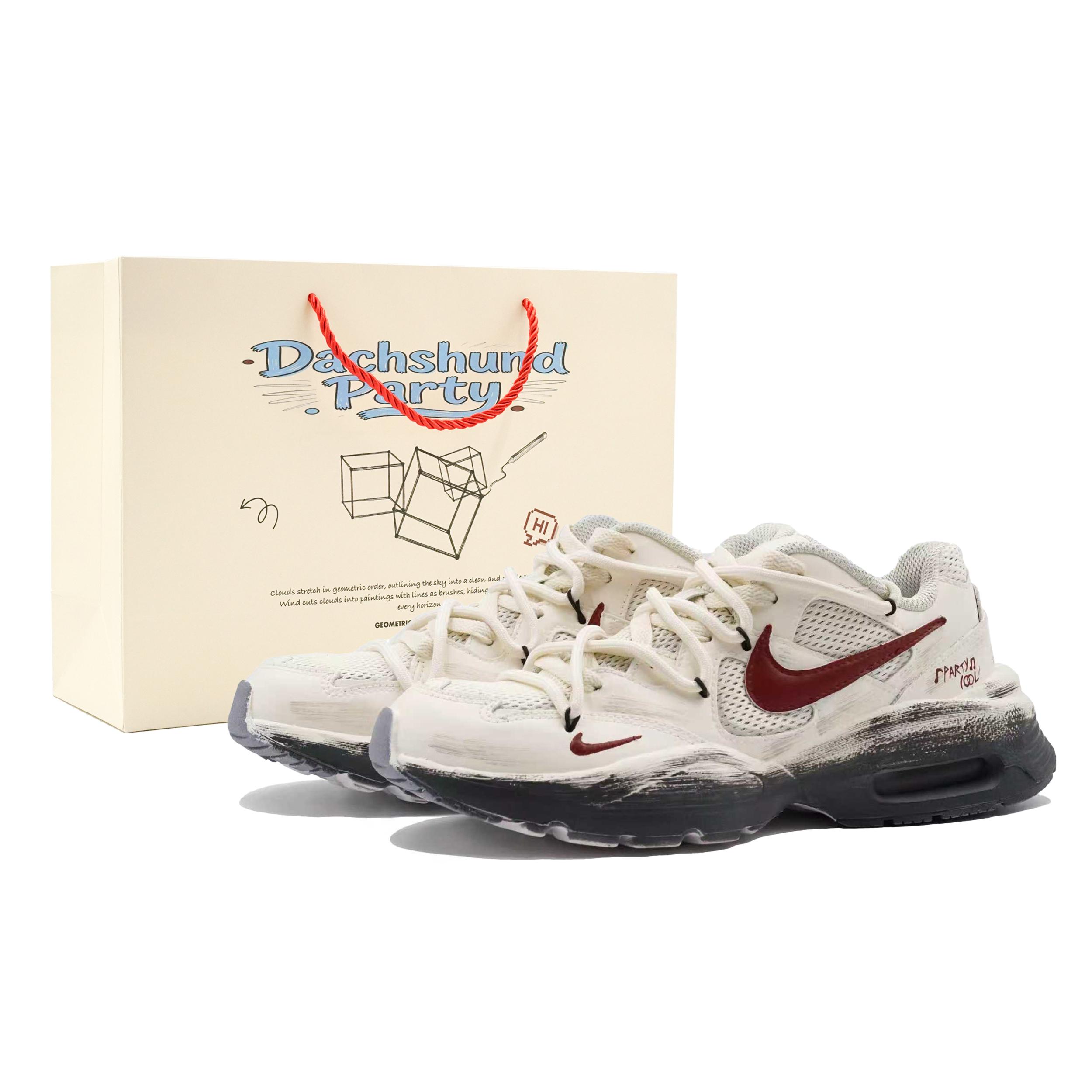 

Nike Air Max Furiosa Cushioning Abrasion Resistant Slip Resistant Low top Running Shoes Unisex Khaki CJ1671-105(Team- ) 36