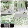 90cm Artificial Plant wicker Wllow Branch Wedding Home Decoration Ceiling Simulation Plant Hanging Green Plant