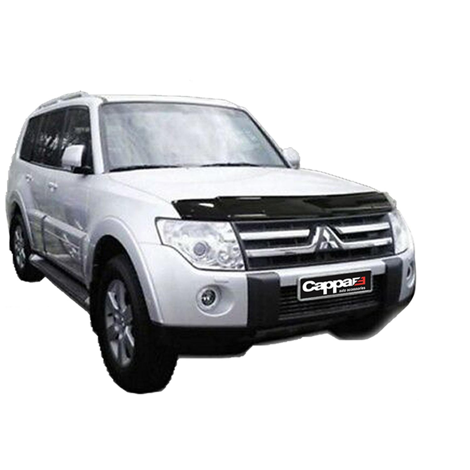 

FOR Mitsubishi Pajero Montero Shogun 2007 TO 2019 Front Hood Protection Spoiler Front Bug Shield Deflector Guard - AUTO STYLING