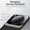 EUCAGR Luxury Acrylic Leather Case For VIVO X300 Pro X300Pro Camera Protect Phone Back Cover for VIVO X300 Frame Coque