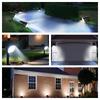 Solar Lights, Outdoor, Waterproof, Garden Lights, High Brightness 600 Lumens, Monocrystalline Solar Panel, IP65, Light Sensor, Automatic OnOff, Wall