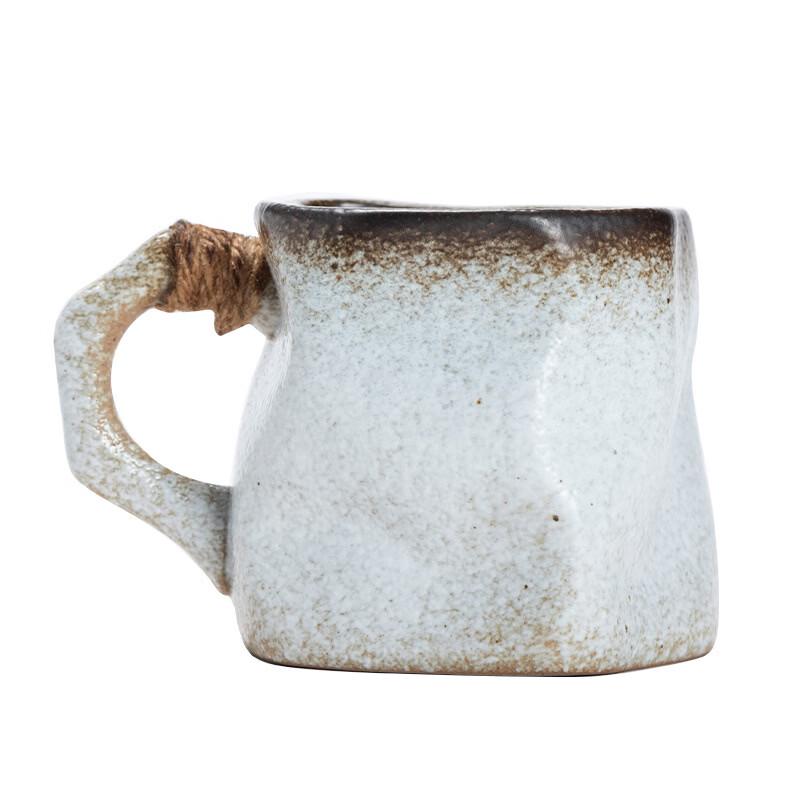 OLOEY Irregular Kiln Glazed Ceramic Coffee Mug