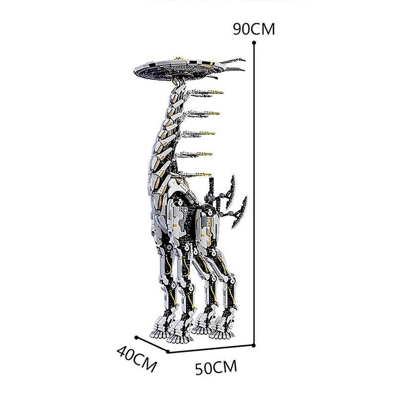 M Building Block Compatible With Lego, Giant Long-Necked Beast, Horizon Zero Dawn, Long-Necked Beast Assembly Toy Gift