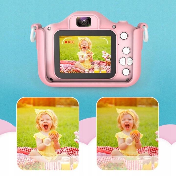 Kamera Cyfrowa Fotograficzny Zabawka Dla Dzieci, Z Karta 32 Gb I Czytnik