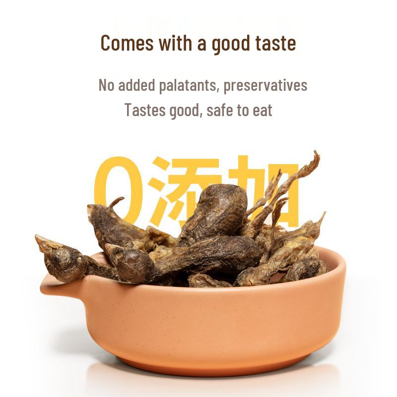 Freeze-Dried Quail Snacks for Pets: Nutrient-Rich, Teeth-Cleaning, and Coat-Enhancing Treats for Dogs and Cats