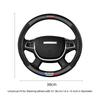 For Haval H1 H2 H3 H4 H5 F7X H6 H7 H9 GMW M4 M6 F7 F50 C50 2011-2023 Jolion Carbon Fiber Leather 38CM Car Steering Wheel Cover